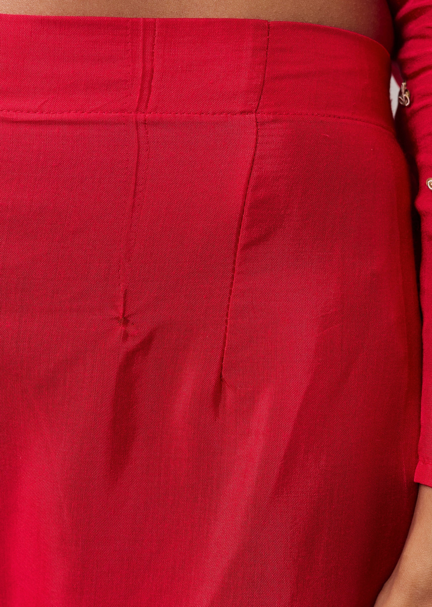 Pink Dola Silk Embellished Anarkali Set - Image 6