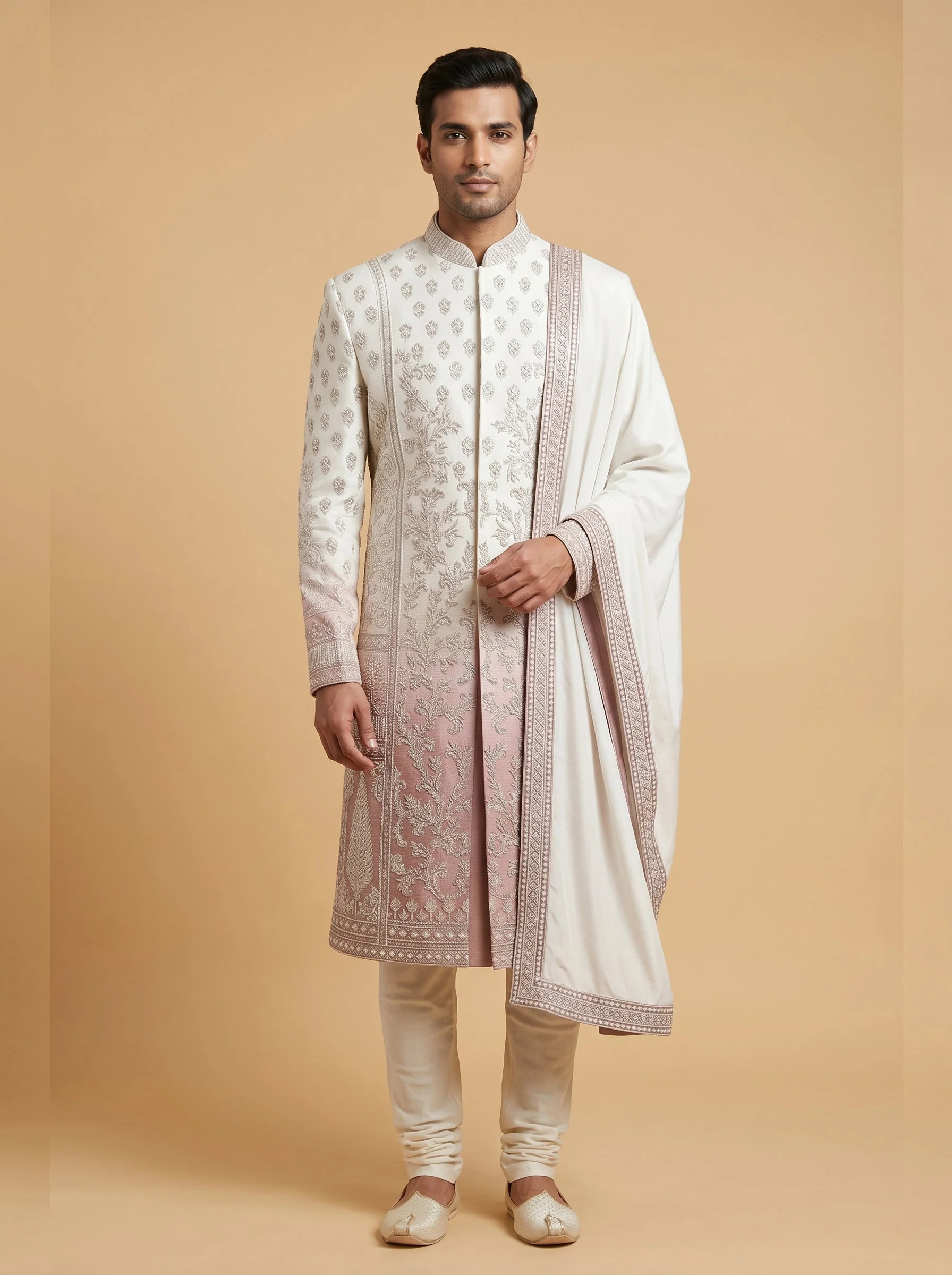 Pink Royal Sherwani