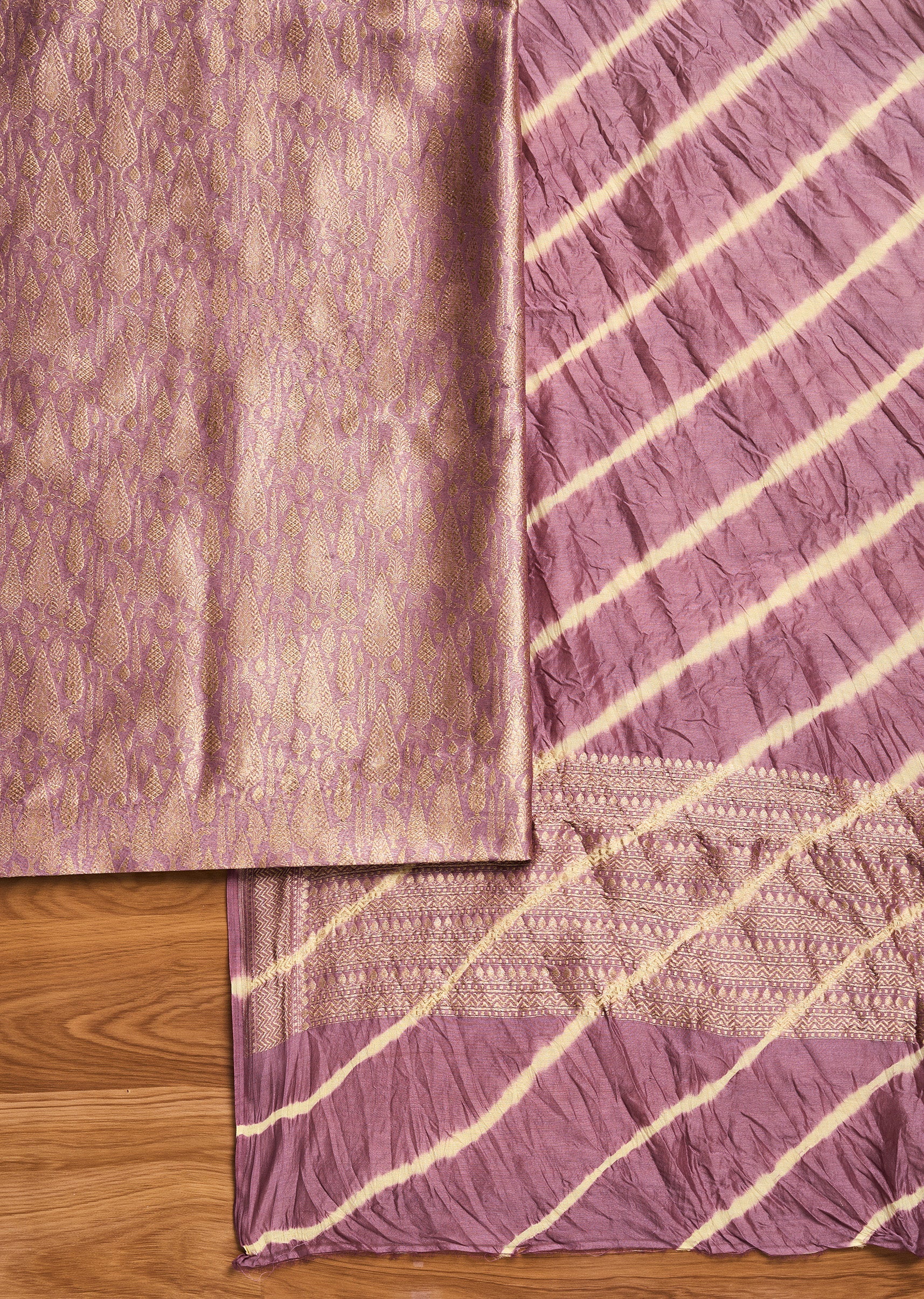 Purple Brocade Suit - Image 2