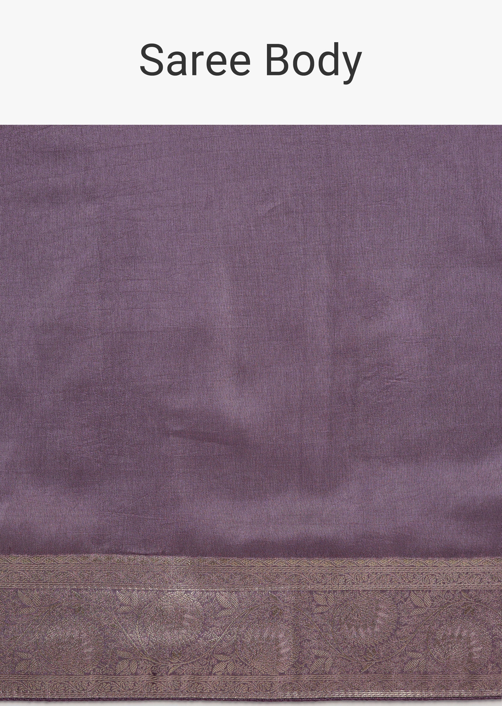 Purple Dola Silk Saree - Image 9