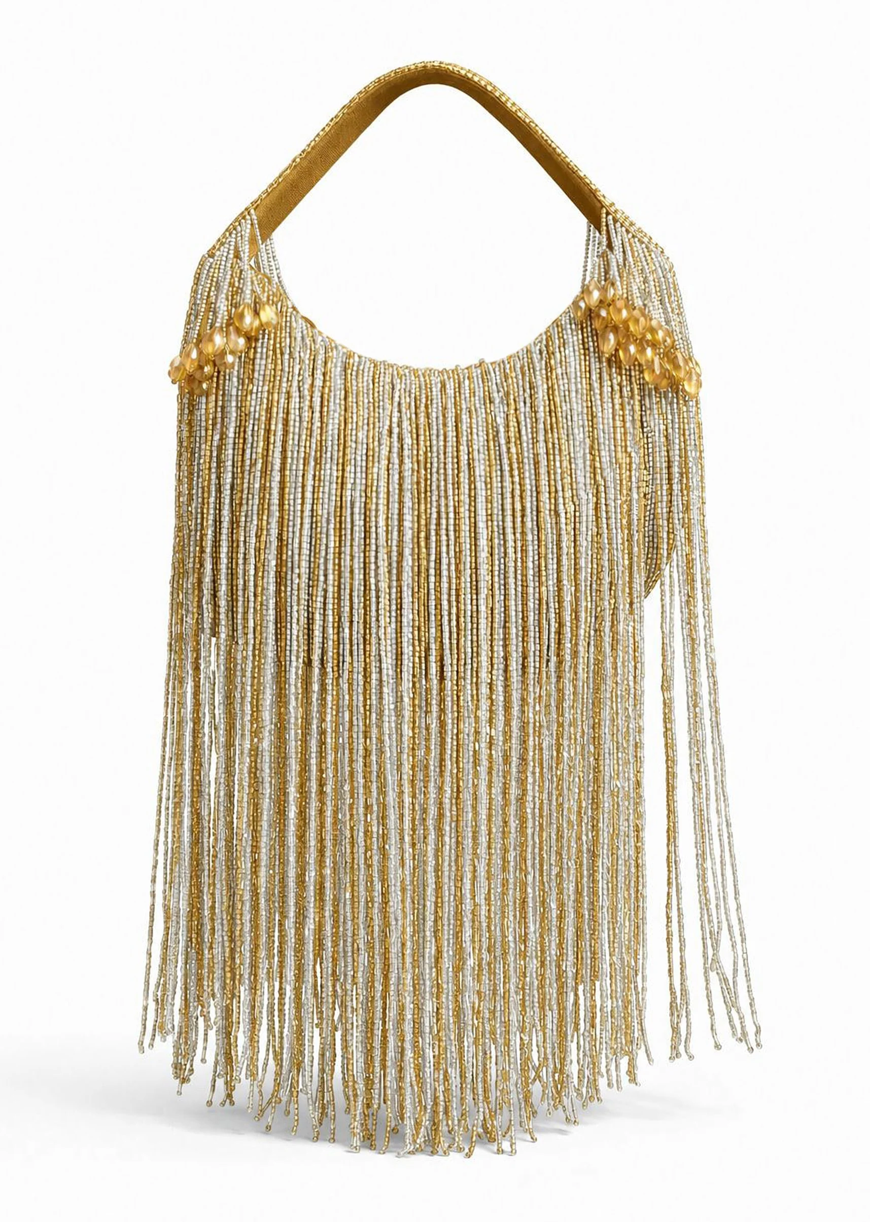Radiant Gold Cut Dana Clutch - Image 3