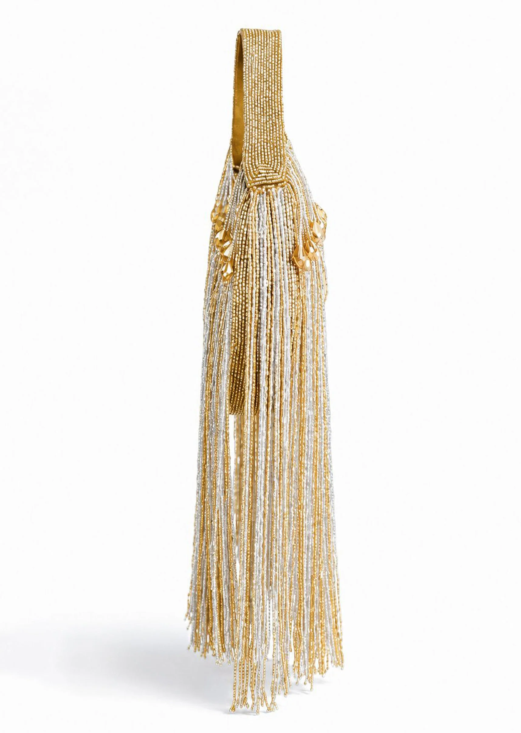 Radiant Gold Cut Dana Clutch - Image 4