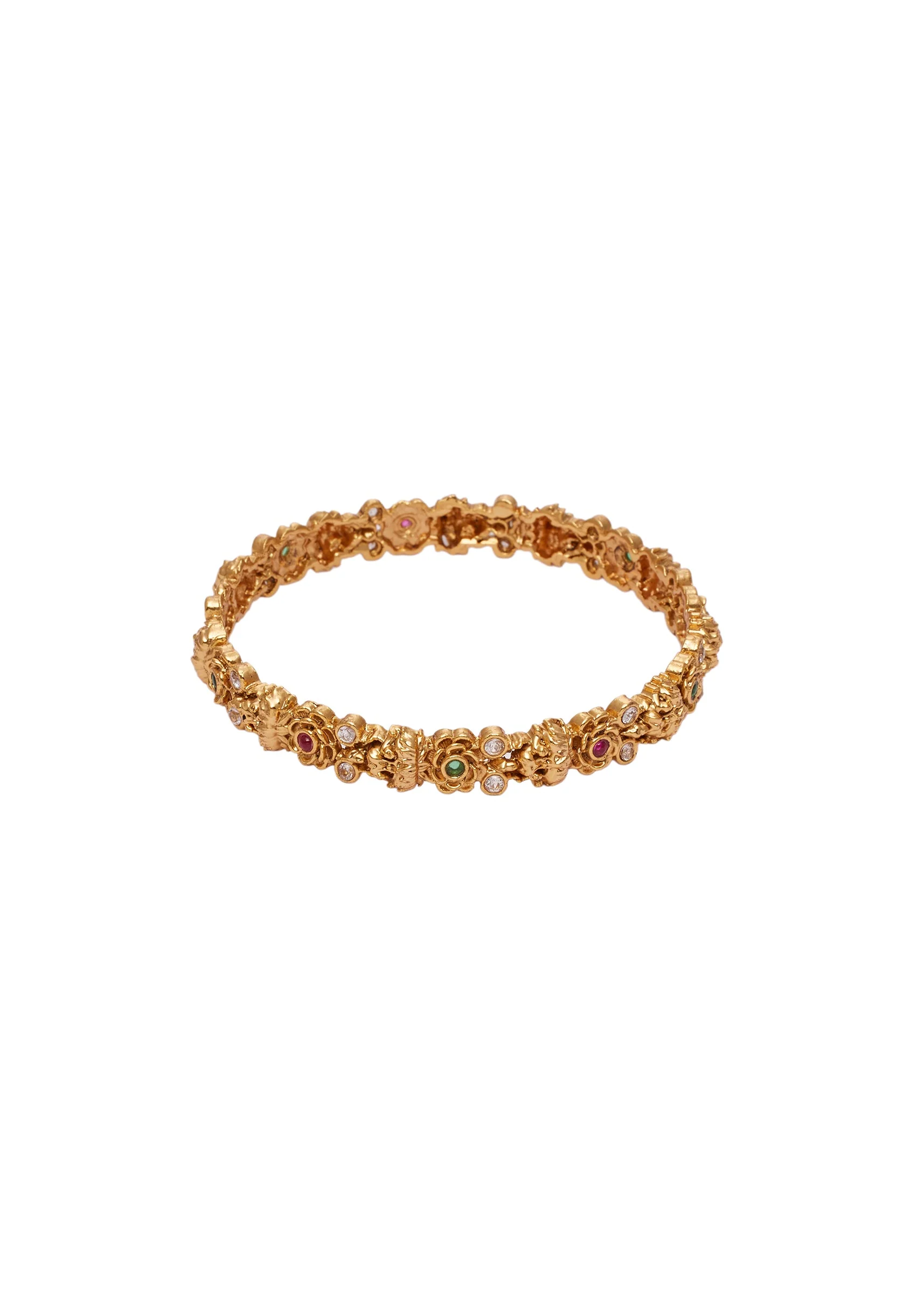 Rajwadi Kundan Bangles - Image 2