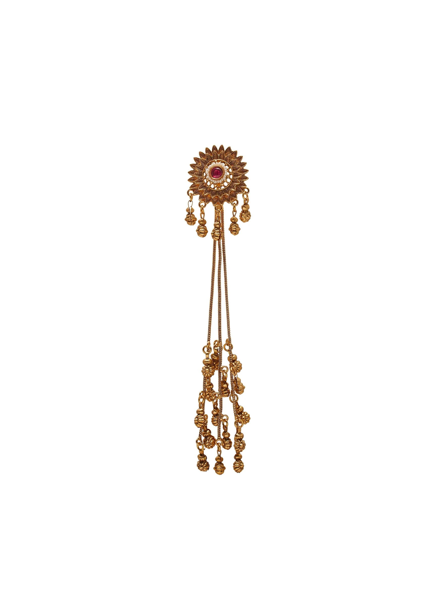 Rajwadi Tassel Earrings - Image 2