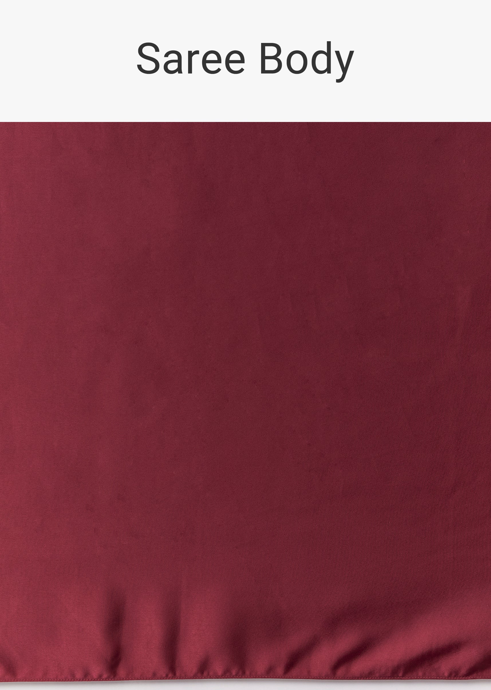 Red Satin Blend Saree With Cut Dana And Sequin Embellished Blouse - Image 9