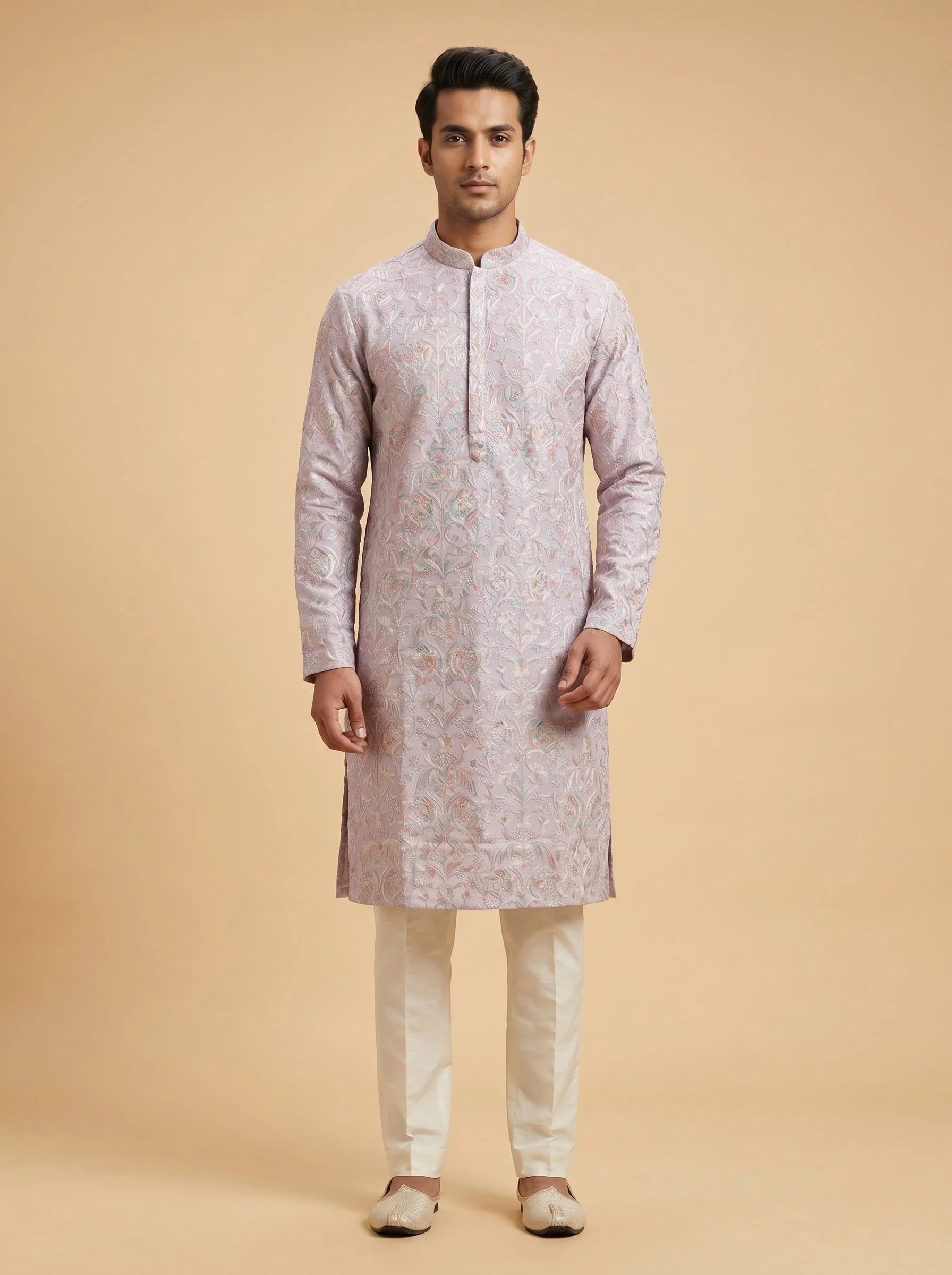 Rich Purple Sherwani