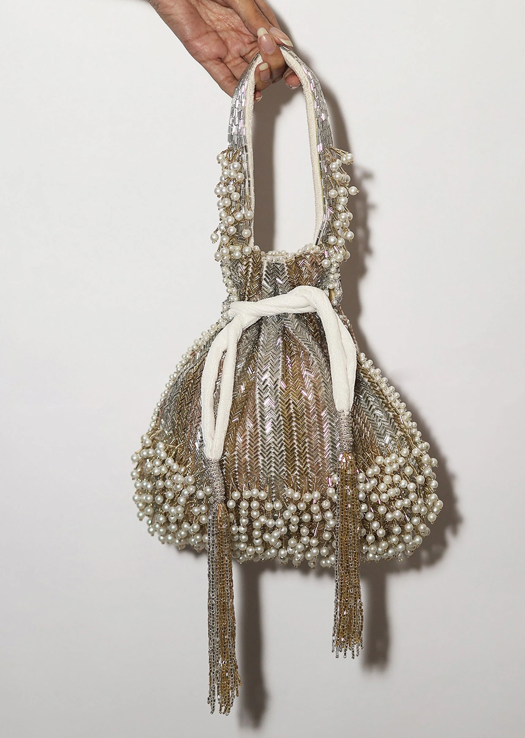 Royal Gold Heritage Potli Bag - Image 2