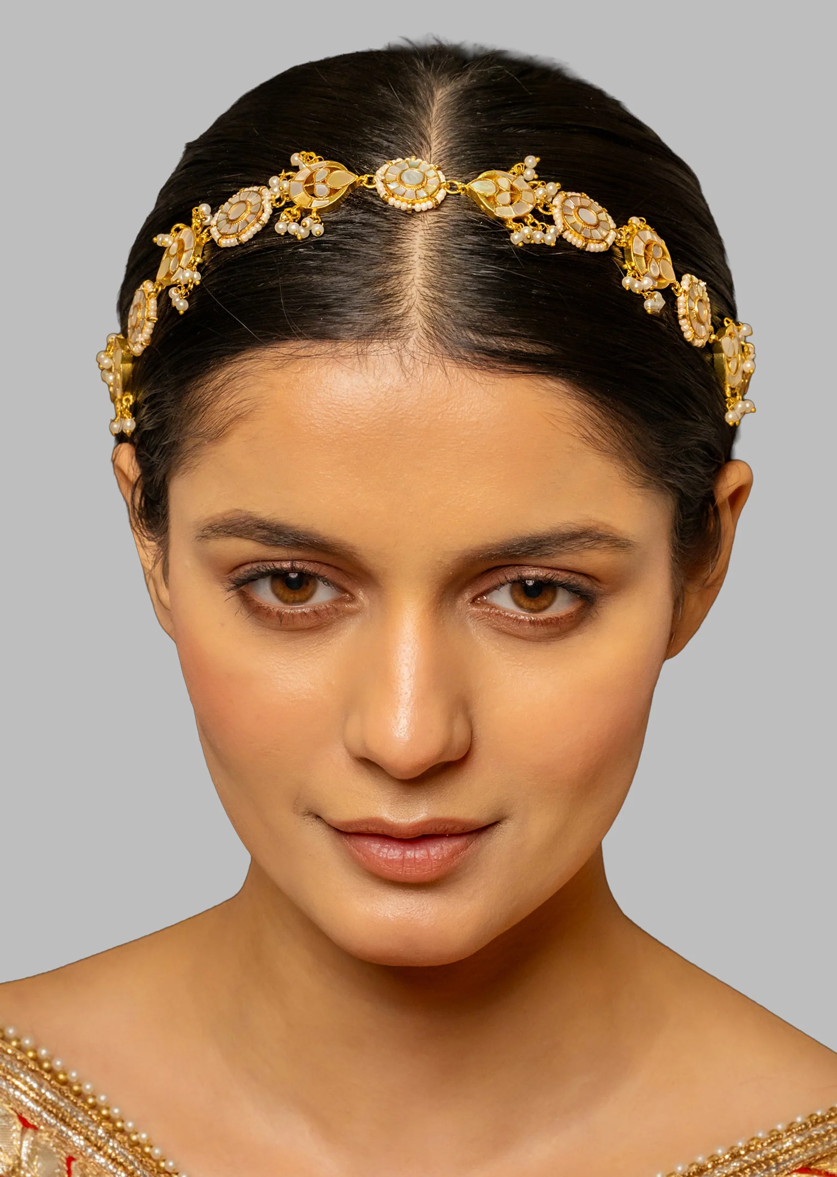 Royal Kundan Headband - Image 2