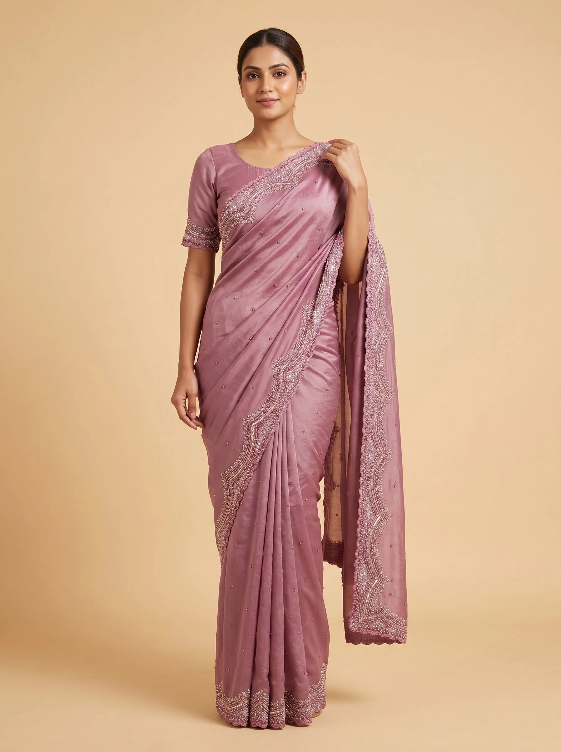 Royal Purple Allure Saree