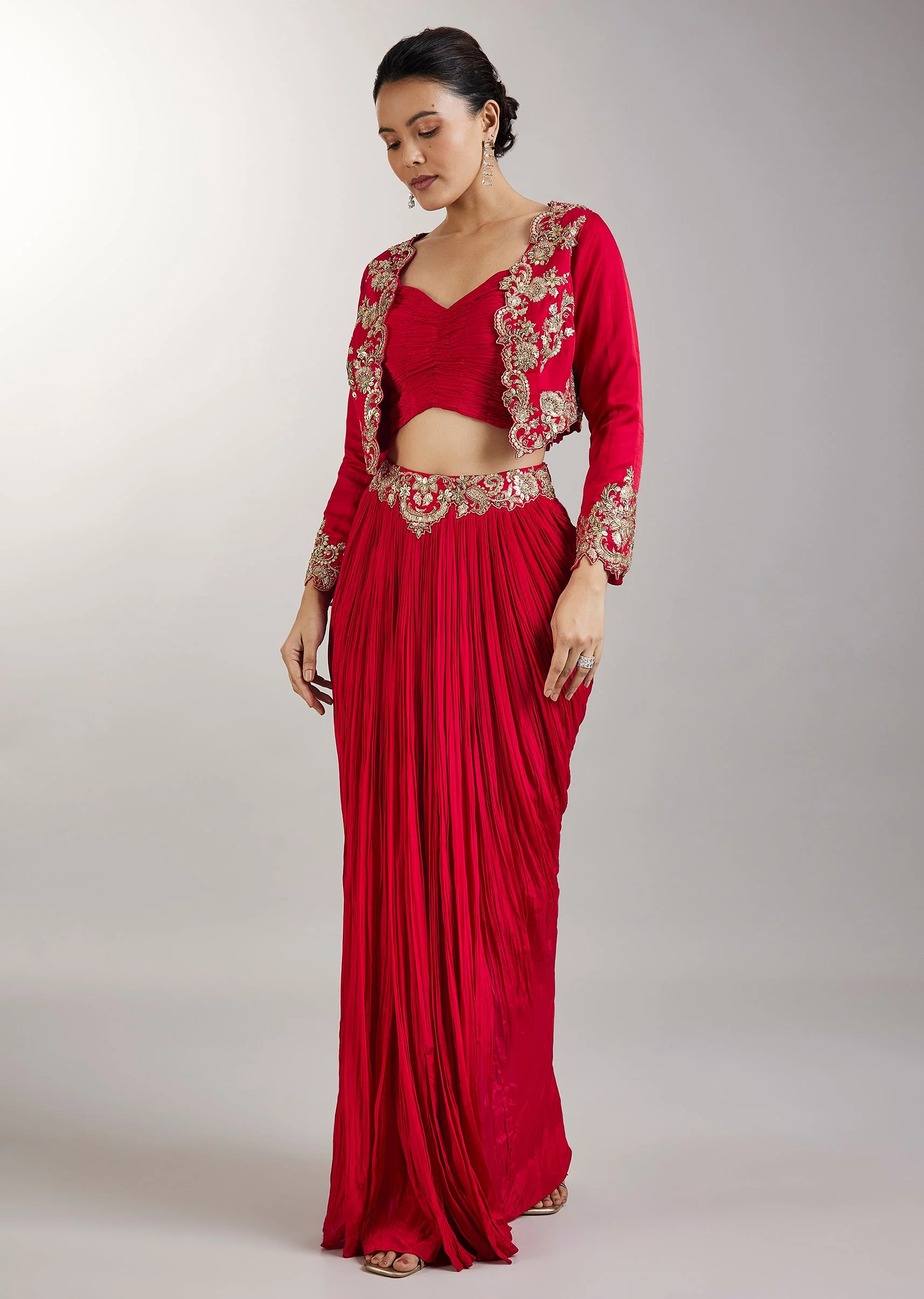 Scarlet Jacket Set