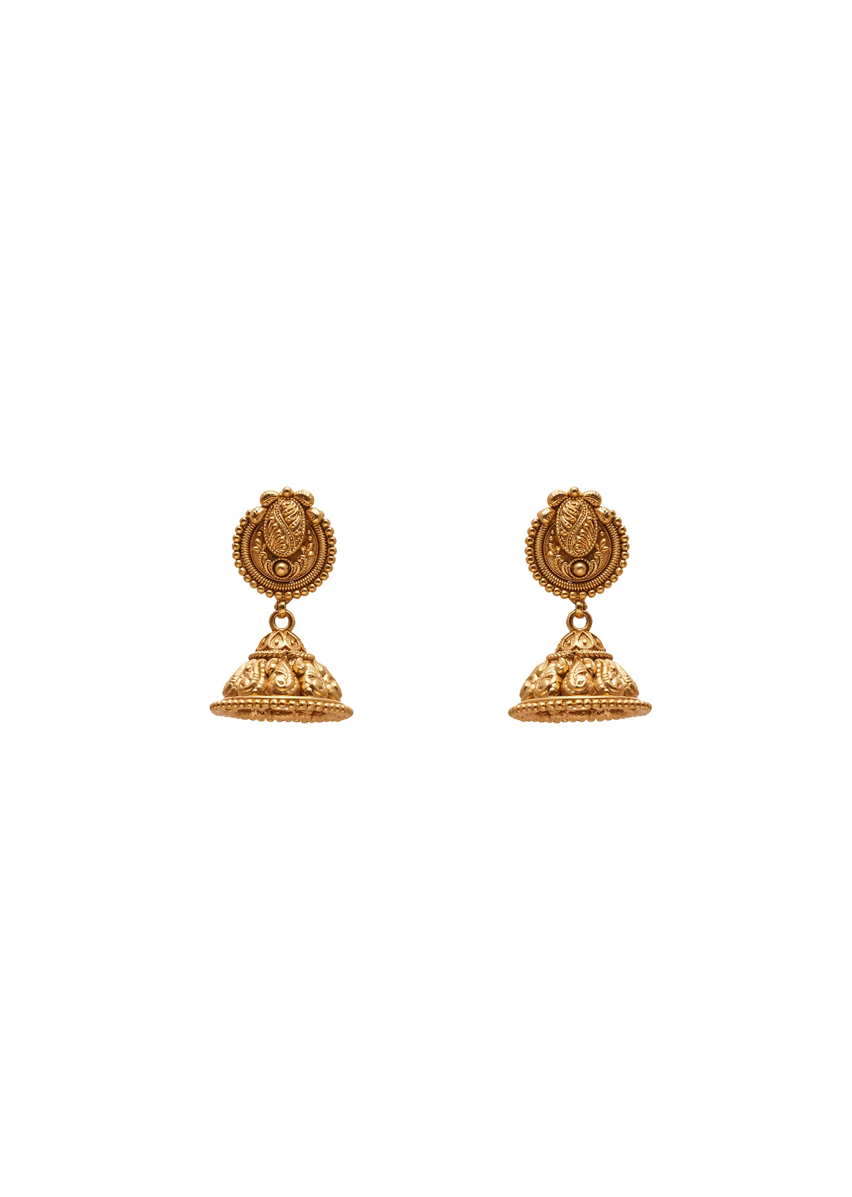 Stone And Pearl Kundan Necklace Set - Image 3