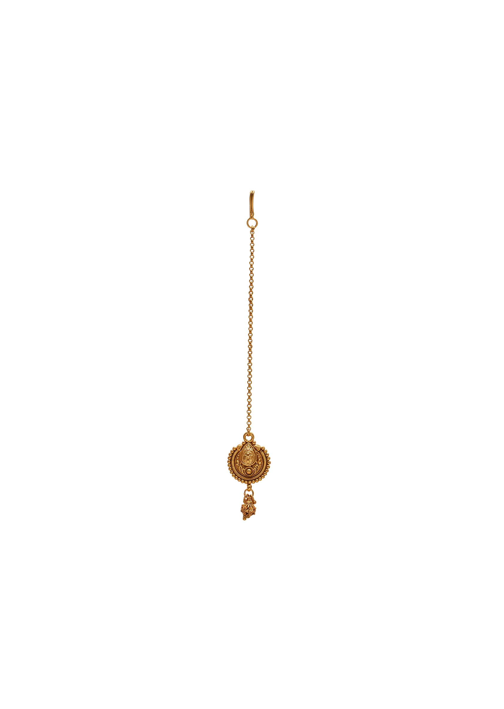 Stone And Pearl Kundan Necklace Set - Image 5