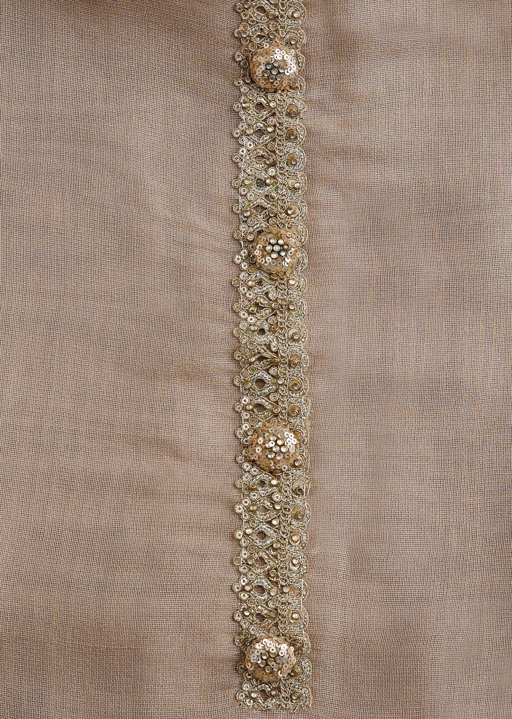 Timeless Beige Tissue Suit Set - Image 2