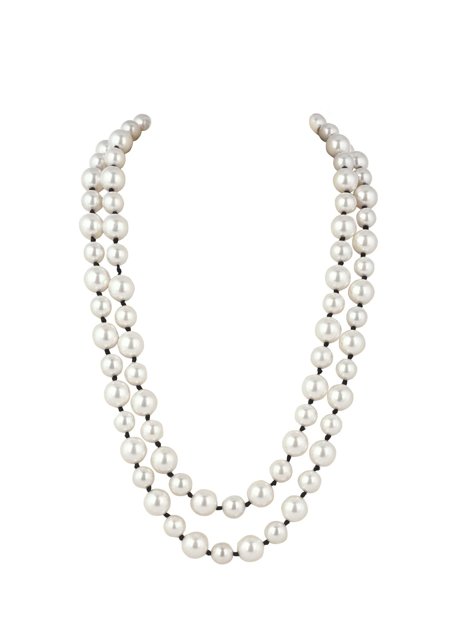 White Toned Mother Of Pearls Mala - Image 3