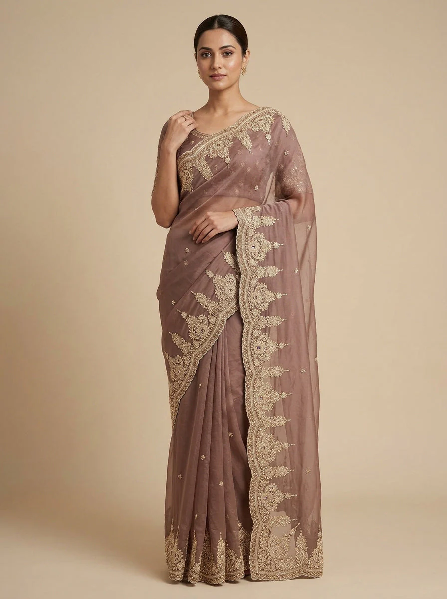 Wisteria Lavender Soft Dreamy Saree