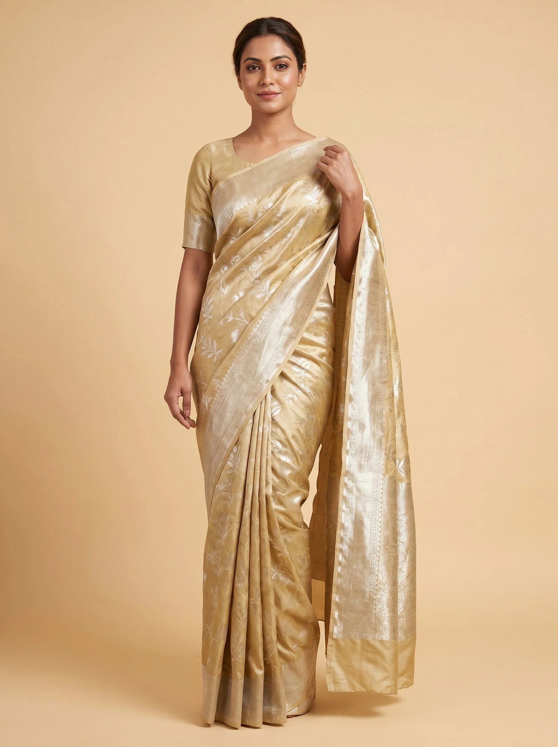 Yellow Bright Saree